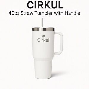 Cirkul StrawSip™ Tumbler 40oz with Handle